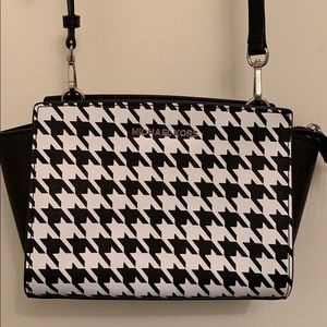 Michael Kors Houndstooth Handbag